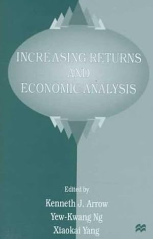 Seller image for Increasing Returns and Economic Analysis [Hardcover ] for sale by booksXpress