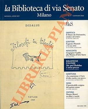 Bild des Verkufers fr Ma quel Dedalus  senza prezzo. Gli opuscoli fuori commercio di Umberto Eco. zum Verkauf von Libreria Piani