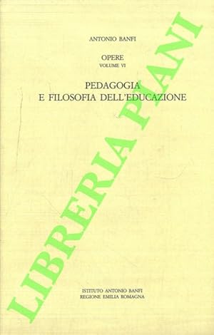 Pedagogia e filosofia dell'educazione.