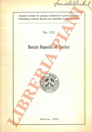 Borate Deposits of Turkey.