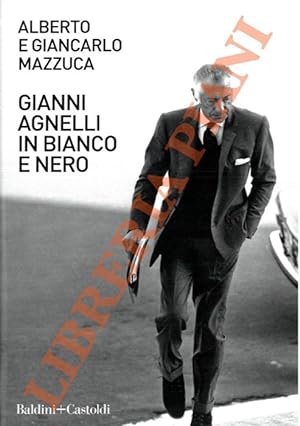 Gianni Agnelli in bianco e nero.