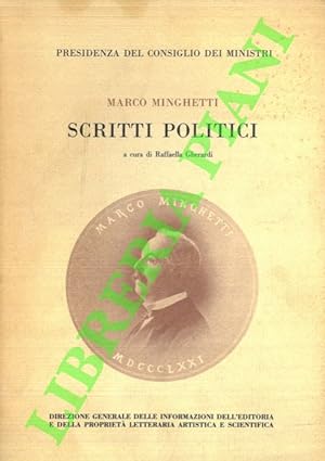 Bild des Verkufers fr Scritti politici. zum Verkauf von Libreria Piani
