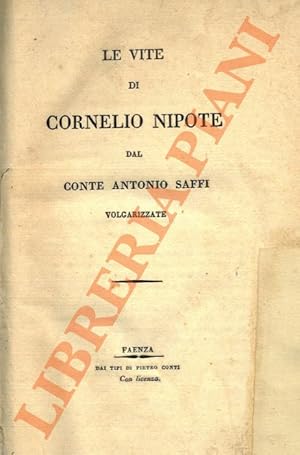 Le vite di Cornelio Nepote.