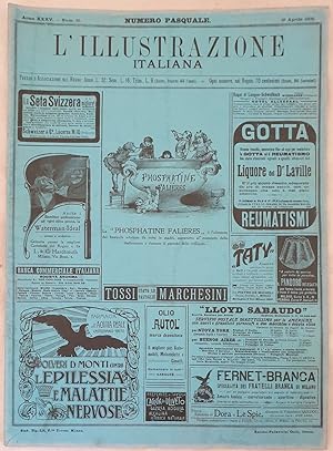 L'ILLUSTRAZIONE ITALIANA ANNO XXXV - N. 16 - 19 APRILE 1908,