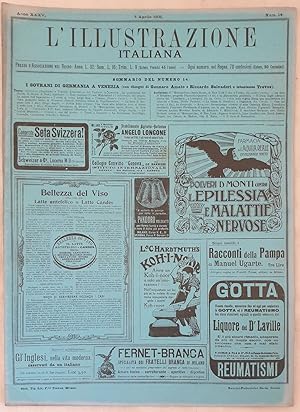 L'ILLUSTRAZIONE ITALIANA ANNO XXXV - N. 14 - 5 APRILE 1908,