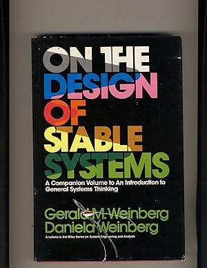 Imagen del vendedor de On the design of stable systems (Wiley series on systems engineering and analysis) a la venta por Richard Lemay