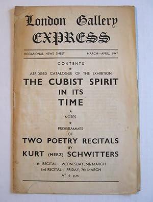 London Gallery Express : Occasional News Sheet March-April, 1947