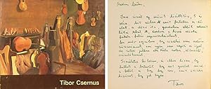 Catalogue of Tibor Csernus at Galerie Claude Bernard (Inscribed to Aurel Bernath)