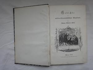 Bild des Verkufers fr Gedichte in Niedersterreichischer Mundart. Flinserln. (Original) zum Verkauf von Malota