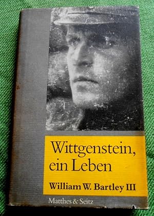 Imagen del vendedor de Wittgenstein, ein Leben. a la venta por Versandantiquariat Sabine Varma