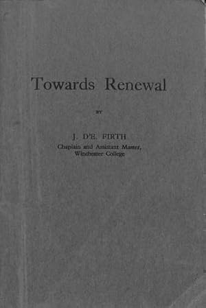 Seller image for Towards Renewal for sale by WeBuyBooks