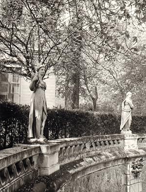 France Paris Impression Study Statues in a Garden old large Photo 1966 #2