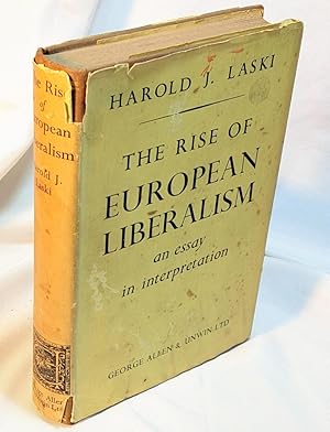 Immagine del venditore per The Rise of European Liberalism : An Essay in Interpretation venduto da Neil Williams, Bookseller