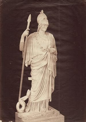 Vatican Museo Vaticano Minerva Old Photo Verzaschi 1875