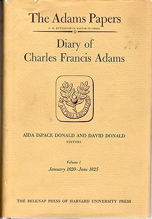 Image du vendeur pour The Adams Papers: Diary of Charles Francis Adams: Volume I: January, 1820- June, 1825 mis en vente par Dorley House Books, Inc.