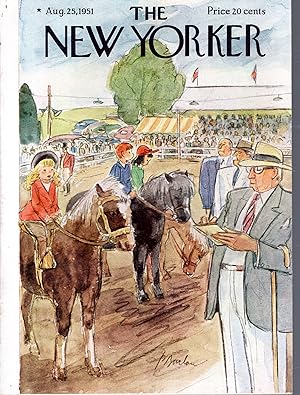 Image du vendeur pour The New Yorker (Magazine) August 25.1951 mis en vente par Dorley House Books, Inc.