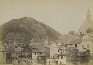 Germany Brodenbach Moselle river Old Photo 1890