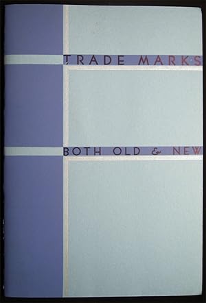 Bild des Verkufers fr Trade Marks Both Old & New zum Verkauf von Certain Books, ABAA