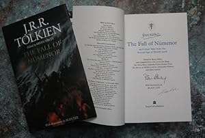 Bild des Verkufers fr The Fall of Numenor double-signed (by Alan Lee & Brian Sibley) first edition zum Verkauf von Analecta Books