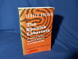Seller image for The Spanish Labyrinth,an Account of the Social and Political Background of the Spanish Civil War(Paperback,Reprint,1971) for sale by Codex Books