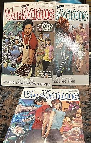 Voracious Volumes 1-3 [signed by Markisan Naso]