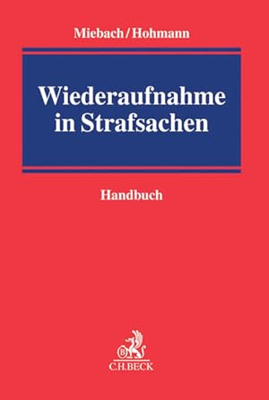 Seller image for Wiederaufnahme in Strafsachen: Handbuch for sale by getbooks GmbH