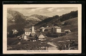Ansichtskarte Entlebuch, Blick auf das Kurhaus Sörenberg und die Kapelle