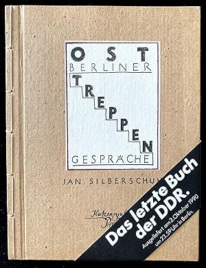 Bild des Verkufers fr OST BERLINER TREPPEN GESPRCHE. [SIGNED BY THE PUBLISHER] zum Verkauf von Dan Wyman Books, LLC