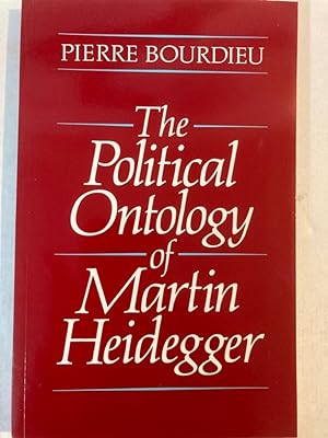 Seller image for The Political Ontology of Martin Heidegger. for sale by Plurabelle Books Ltd