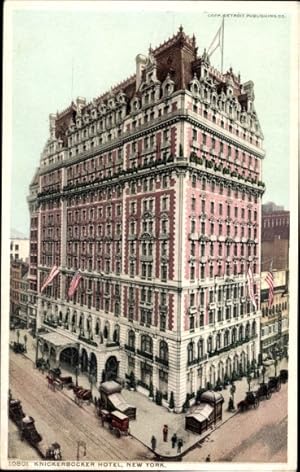 Seller image for Ansichtskarte / Postkarte New York City USA, Knickerbocker Hotel for sale by akpool GmbH