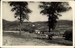 Bild des Verkufers fr Ansichtskarte / Postkarte Sant Hilari Sacalm Katalonien Spanien, Panorama, Castilla zum Verkauf von akpool GmbH