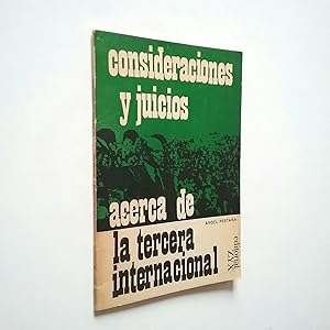 Imagen del vendedor de Consideraciones y juicios acerca de la Tercera Internacional a la venta por MAUTALOS LIBRERA