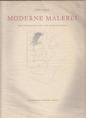 Seller image for Moderne Malerei Ihre Entwicklung seit dem Impressionismus 1880 - 1950 for sale by Allguer Online Antiquariat