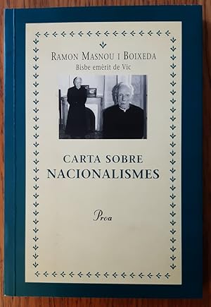 Image du vendeur pour CARTA SOBRE NACIONALISMES mis en vente par Librera Pramo