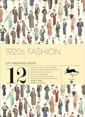 Bild des Verkufers fr 1920s Fashion: Gift & Creative Paper Book Vol. 10 (Gift Wrapping Paper Book, Band 10) zum Verkauf von Antiquariat Armebooks