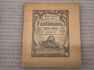 Seller image for Fantassins 1914-1918 for sale by Genossenschaft Poete-Nscht