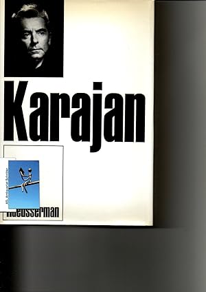 Herbert von Karajan. Biographie. [signiert, signed by Karajan].