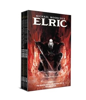 Bild des Verkufers fr Michael Moorcock's Elric 1-4 Boxed Set (Graphic Novel) (Mixed Media Product) zum Verkauf von BargainBookStores