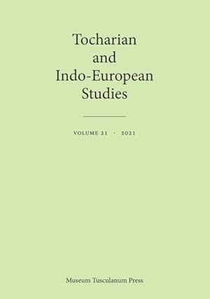 Bild des Verkufers fr Tocharian and Indo European Studies zum Verkauf von GreatBookPrices