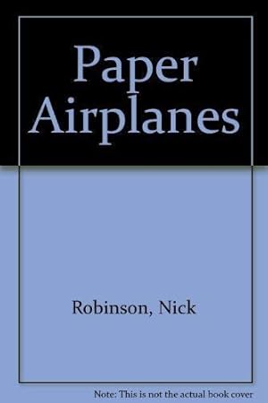 Immagine del venditore per Paper Airplanes venduto da WeBuyBooks