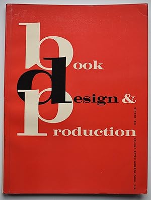 Seller image for Book Design And Production Winter1964 [Volume Seven Number Four] for sale by Dodman Books