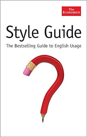 Seller image for The Economist Style Guide for sale by WeBuyBooks
