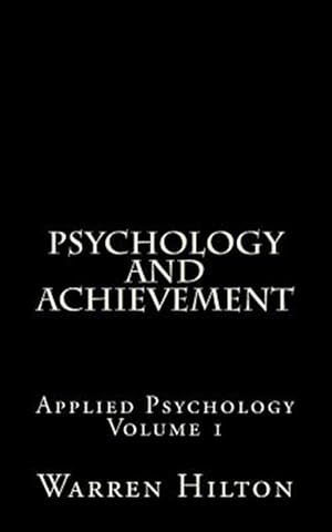 Imagen del vendedor de Psychology and Achievement a la venta por GreatBookPrices