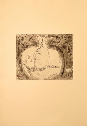 Der Granatapfel. Zehn Radierungen Herbst 1964.