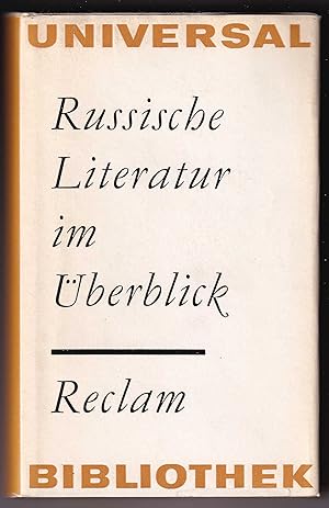 Seller image for Russische Lteratur im berblick for sale by Kultgut