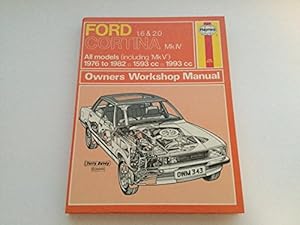 Bild des Verkufers fr Ford Cortina 1.6 and 2.0 Litre Mk.IV Owner's Workshop Manual zum Verkauf von WeBuyBooks