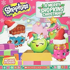 Seller image for A Merry Shopkins Christmas (Shopkins: 8x8 with stickers) for sale by Reliant Bookstore