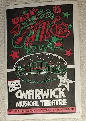 Warwick [Rhode Island] Musical Theatre Playbill; Judy Tenuta & Emo Philips; September 5, 1992 [Pe...