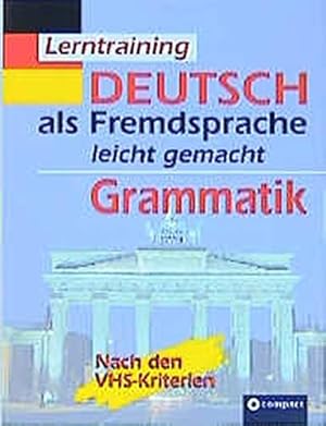 Seller image for Deutsch als Fremdsprache: Grammatik: Lerntraining for sale by PlanetderBuecher