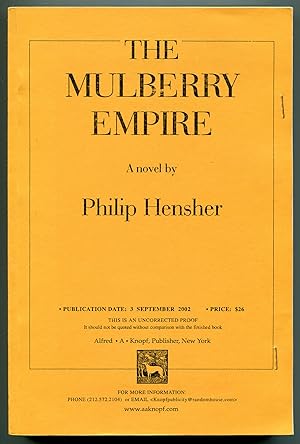 Seller image for The Mulberry Empire or The Two Virtuous Journeys of the Amir Dost Mohammed Khan for sale by Between the Covers-Rare Books, Inc. ABAA